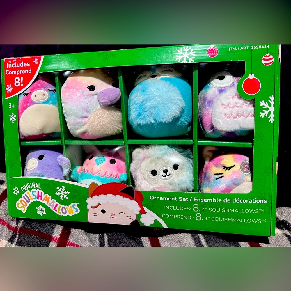 Squishmallows Ornament set!